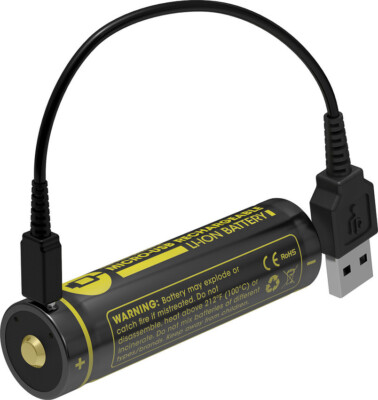 Nitecore USB Rechargeable Battery 3400 NL1834R