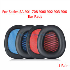 Replacement Ear Pads for Sades SA-901 708 906i 902 903 906 Headphone