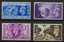 GVI - 1948. Olympics. Superb unmounted mint set. FREEPOST!