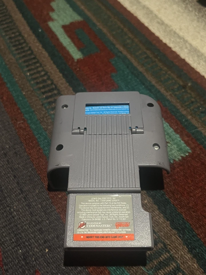 Game Genie + Code Book - Nintendo Game Book - Code Game Enhancer  - Tested - Image 3 of 4