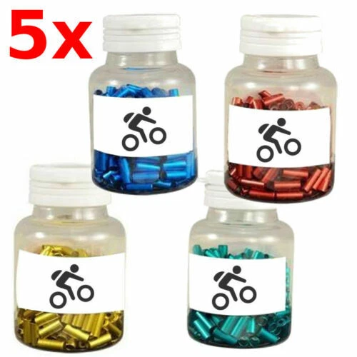 Câbles et gaines de vélo rouges