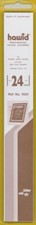 Hawid Stamp Mounts Strips - All x 210mm wide - Black or Clear -  POST FREE
