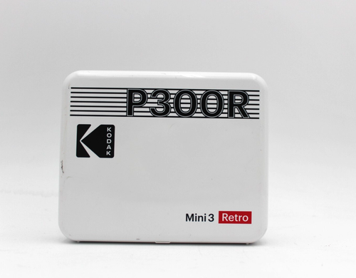 Kodak Mini 3 Retro P300R Portable Photo Printer White *Read*