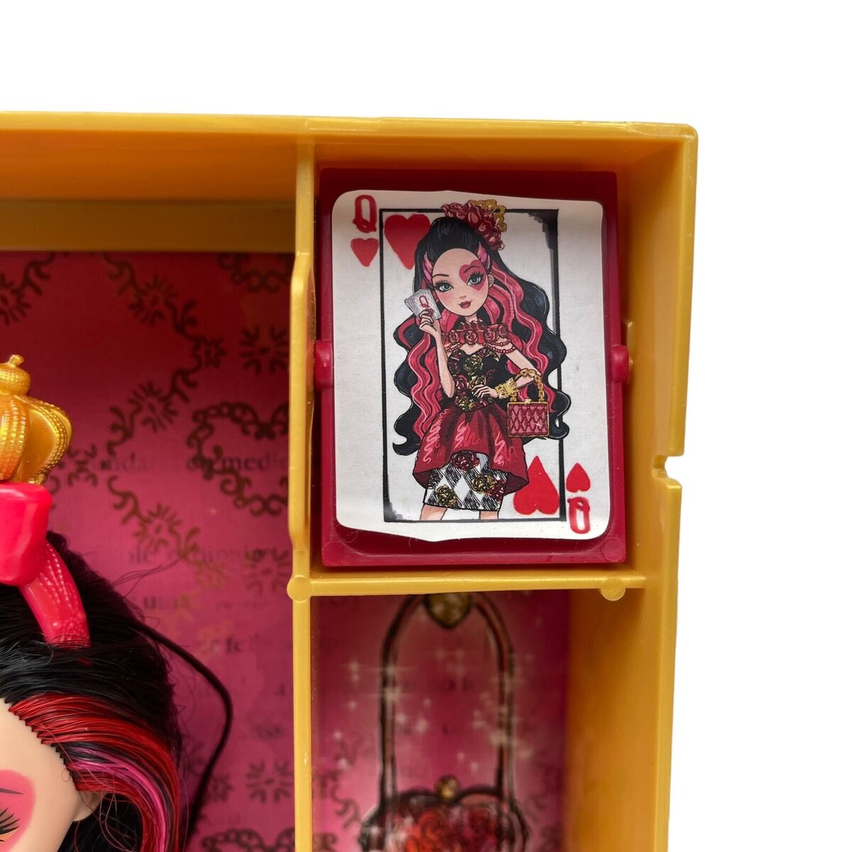 Ever After High LIZZIE HEARTS Spring Unsprung Book Playset with Doll NEW