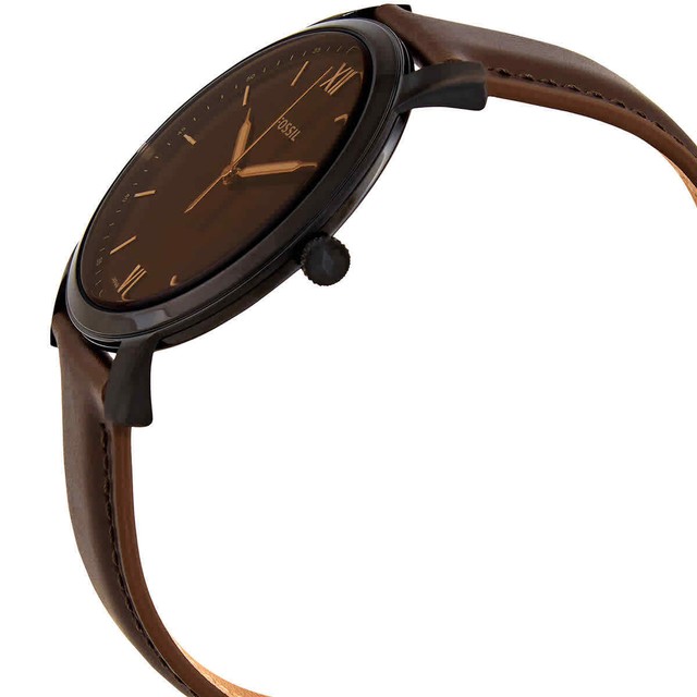 Minimalist 44mm Brown Leather Band 