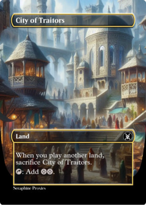 City of Traitors - High Quality Altered Art Custom Cards