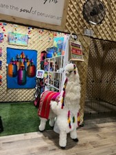 Peruvian Alpaca Full Size with Real Alpaca Wool....Great for Displays