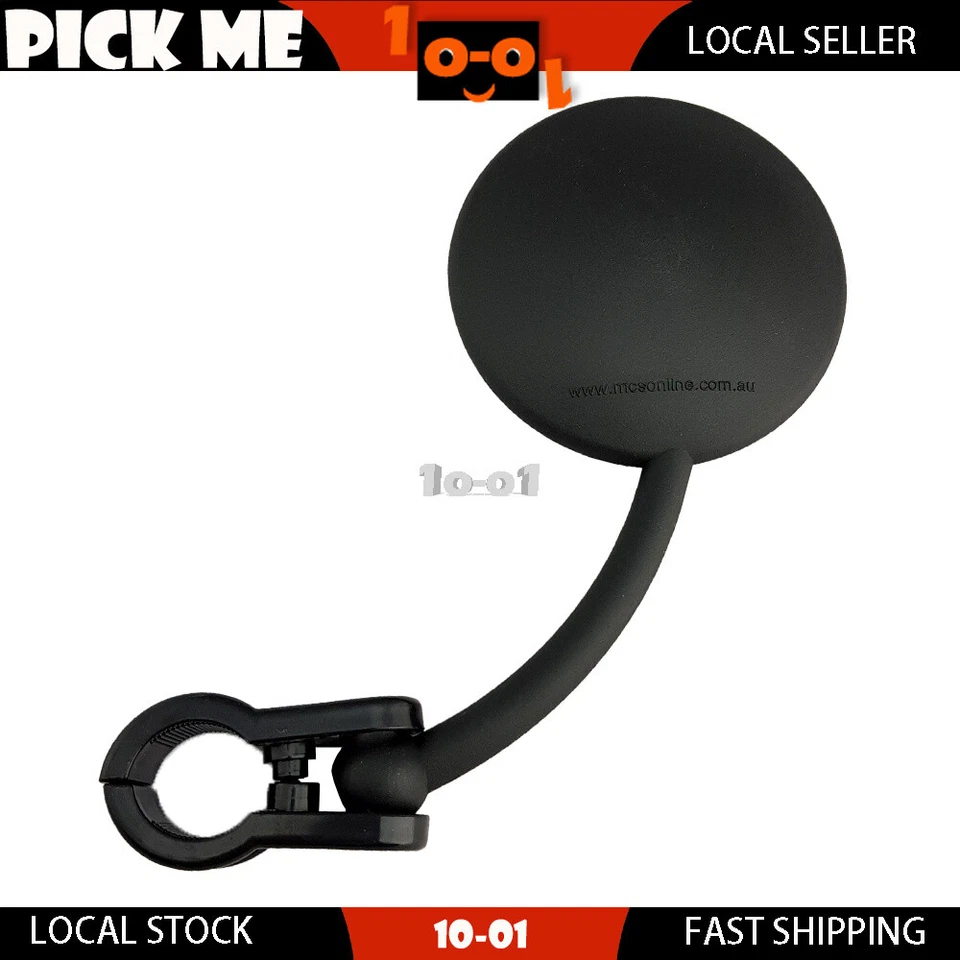 1X ENDURO Right Hand Fold Down Mirror Fit YAMAHA AG100 DT100 MX100 - Image 2 of 2