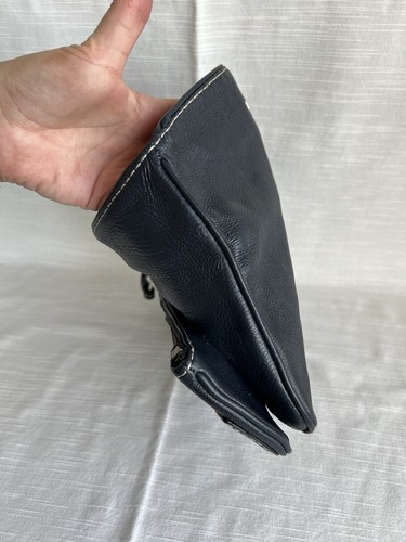 Marc By Marc Jacobs Leather Clutch Blue - Picture 14 of 17