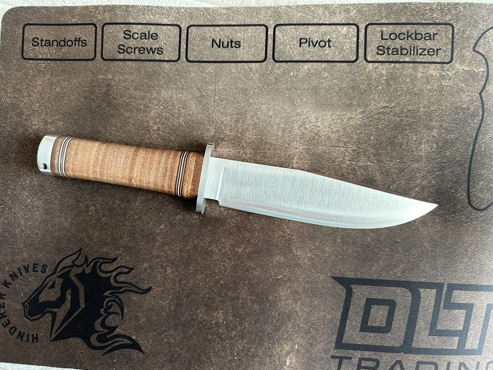 Fallkniven NL3 Njord with Leather Sheath Like Bark River Hinderer - Image 3 of 4