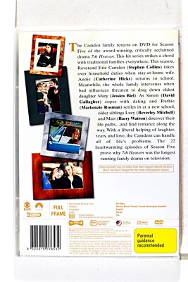 7th Heaven : Season 5 | TV Classics (Box Set, DVD, 2000) for sale
