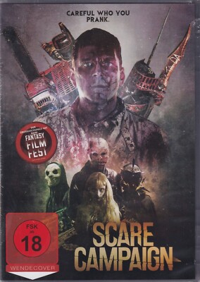 Scare Campaign DVD Horror Splatter Blutige Effekte Grauen NEU OVP FSK 18 #T1008