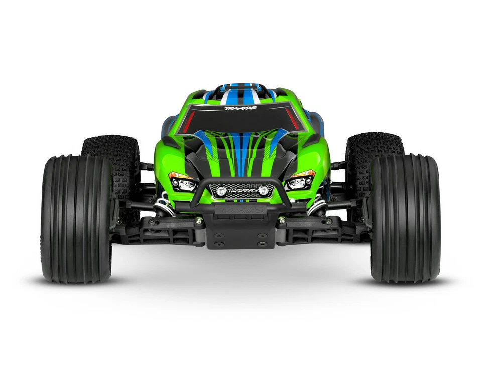 Traxxas Rustler RTR HD grün mit Akku und USB-C Ladegerät TRX37254-8-GRN  - Bild 2 von 4