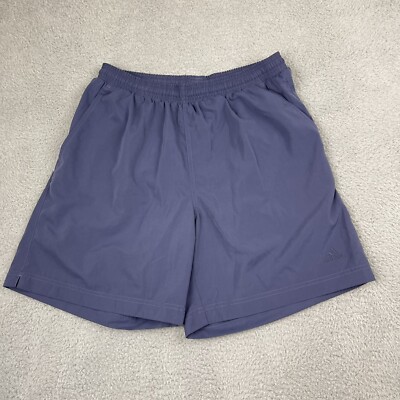 Adidas Shorts Men Extra Large XL Grey Pull On Performance Hiking Outdoor Vintage