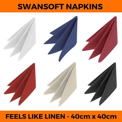 Swansoft Servietten Servietten Papier Leinen Einweg Tissue recycelbar 40cm Party