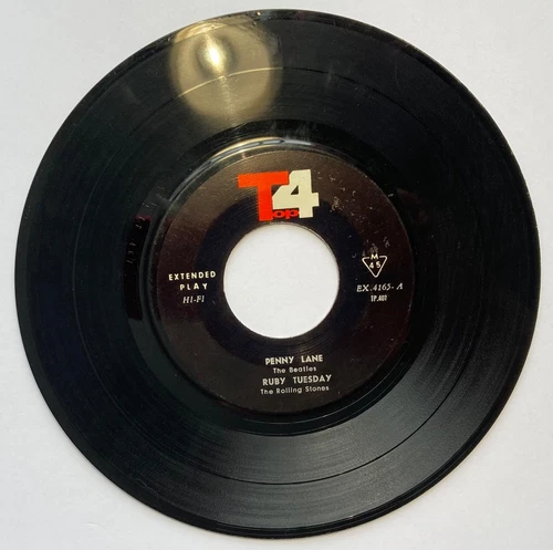 The Beatles [and others], Penny Lane, vinyl EP (Iran, Top 4, 1967)