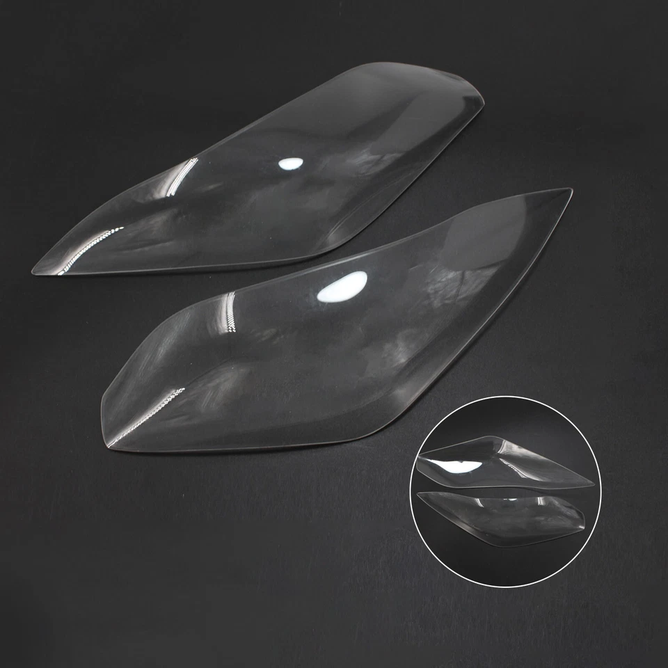 Headlight Lens Guard Protector Clear Fit For Kawasaki Ninja 300 Versys 650 15-17 Foto 2 de 4