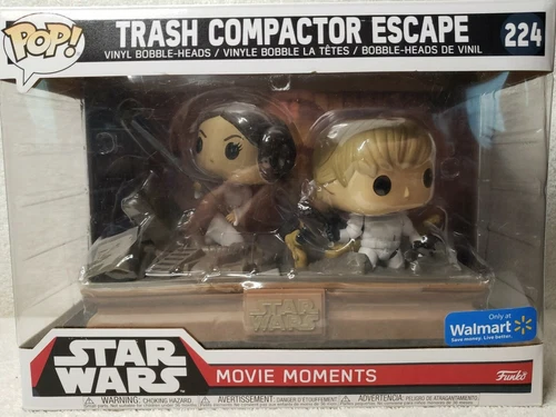Funko Pop Star Wars Movie Moments Trash Compactor Escape Walmart Exclusive 224