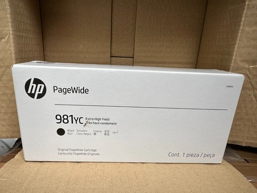HP 981YC Toner Schwarz Magenta Yellow - ExtraHigh Yield PageWide - Patrone NEU - Bild 4 von 6