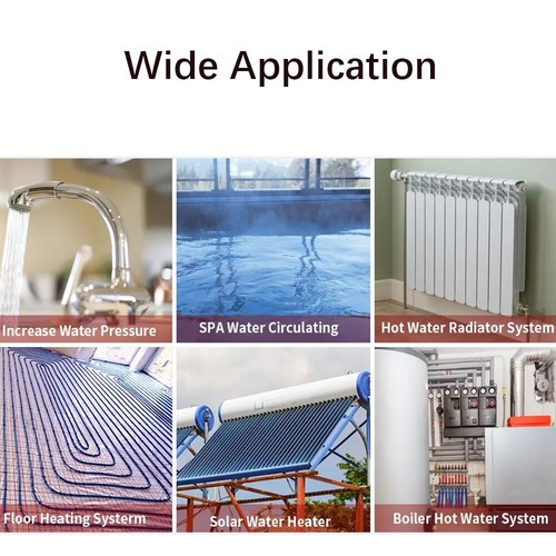 33GPM 3 Speed Circulating Pump Use w/Outdoor Furnaces,Hot water heat