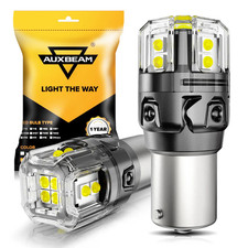 Auxbeam 1156 Ba15s 7506 Led Reverse Backup Light Bulbs 6500k White36000k Amber Auxbeam 1156 Ba15s 7506 Led Reverse Backup Light Bulbs 6500k White36000k Amber