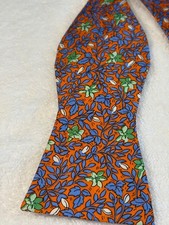 NEW Daniel Cremieux Men's Self Tie Patterned Bow Tie Ret. 39.50 NWT