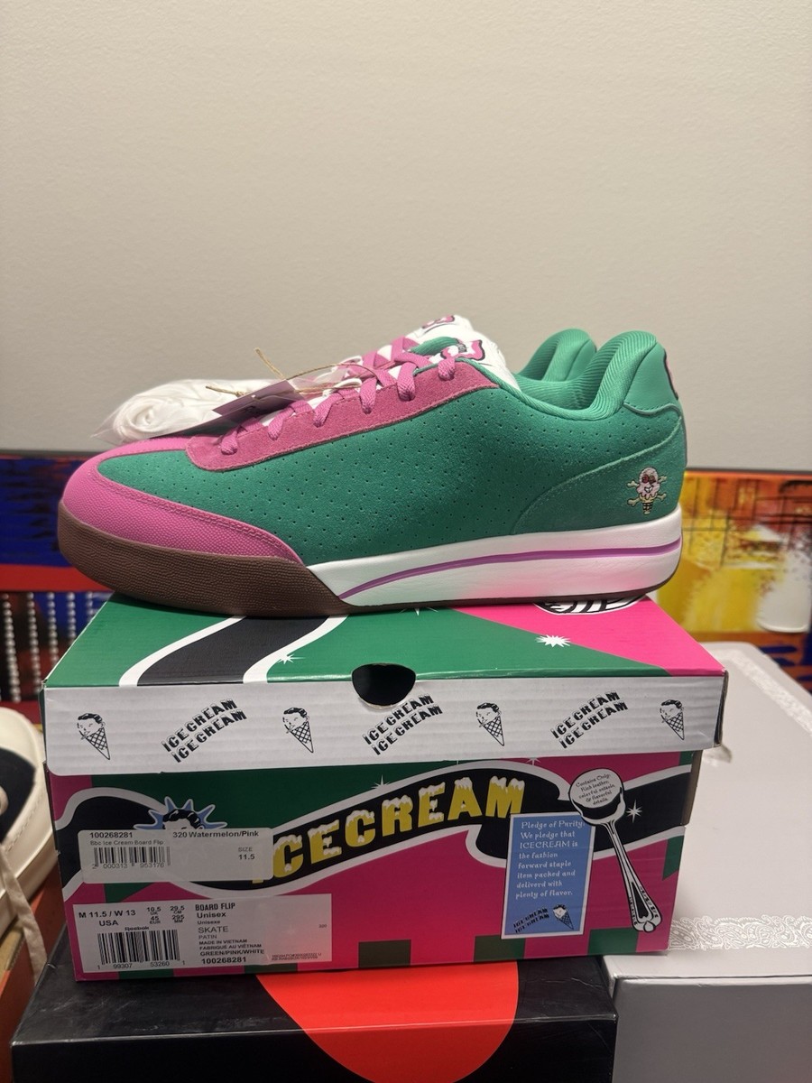 Size 11.5 - BBC Ice Cream x Reebok Board Flip 2026 Watermelon for