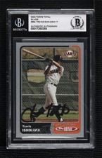 BAS 2003 Topps Total Silver Travis Ishikawa #964 BGS Authentic Auto 0q3