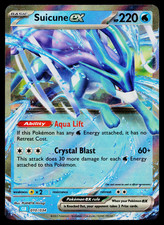 Suicune ex 010/034 holo TCG Classic Blastoise Pokemon Near Mint