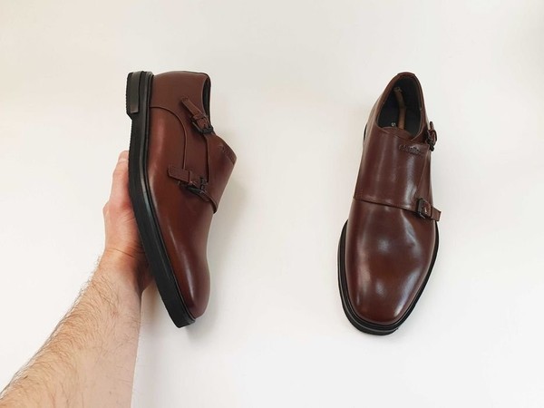 Herren Strellson Derby Braun Leder 44