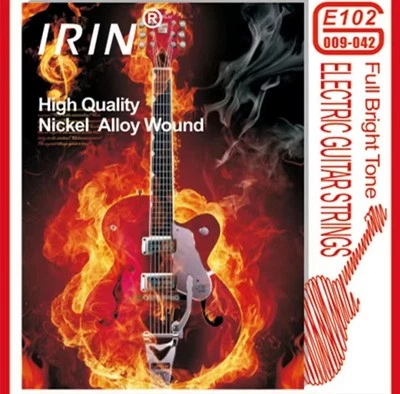 IRIN Gitarrensaiten Set E-Gitarre Saiten Elektrogitarre Musik Electric Guitar Strings