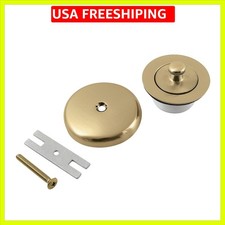Lift  Turn Tub Drain Kit, Brushed Brass, 3.13 x 3.13 x 2.75