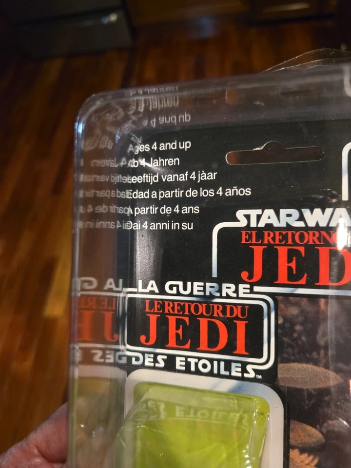 TriLogo Ewok Teebo 79 Back Star Wars ROTJ El Retorno del Jedi 1983 Kenner Foto 4 de 4