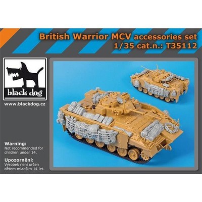 BLACK DOG BDT35112 British Warrior MCV accessories set