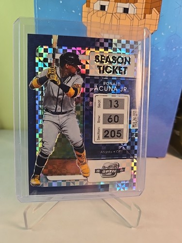 2022 Chronicles - Contenders Optic Ronald Acuña Jr. #24 Building Blocks Prizm - Afbeelding 3 van 4
