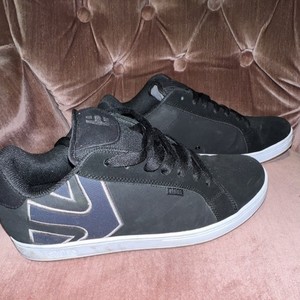 etnies Fader Men's Skateboarding Shoes Black US Size 14 Medium Width (D, M)