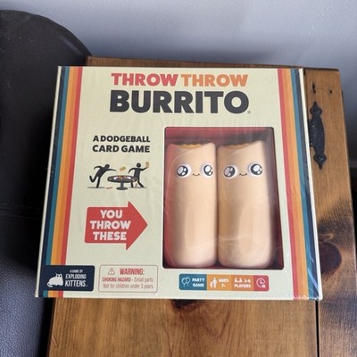 Throw Throw Burrito Party Card Game, Ages 8-11, 2-6 Players