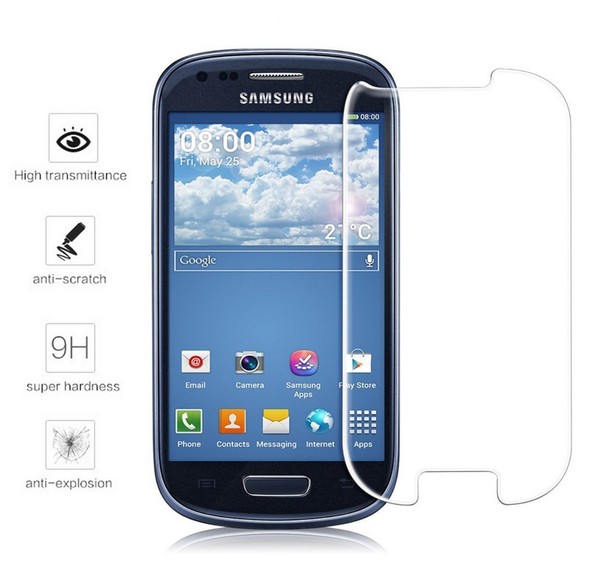 Protector Pantalla Cristal Templado para Samsung Galaxy S3 Mini I8190 I8200 Vidr