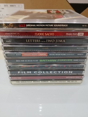 Konvolut 10 CD Movie Soundtracks - 10 Film Soundtracks