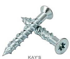 COUNTERSUNK MASONRY SCREWS TORX MULTI FIXINGS CONCRETE BRICK FREE TORX DRIVE BIT