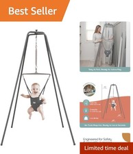 Elite Baby Jumper - Indoor/Outdoor Adjustable Exerciser for Infants Up to 28 lbs