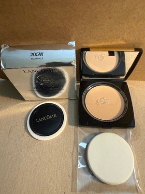 LANCOME DUAL FINISH Powder & Foundation In One 205W NEUTRALE 0.67 OZ NIB Free Sh