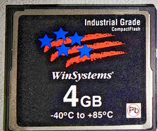 Industrial CompactFlash CF Card 4GB Solid State Flash Memory Tested