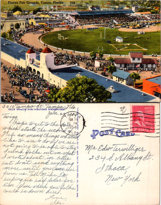 Old Vintage Postcard