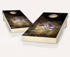 Cornhole Boards Set Skips Garage East Carolina Pirates 2x4 Wood Boards