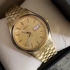 Vintage 1999 Seiko Men's Watch 7N43-9048 Day-Date EXCELLENT Condition RUNS WELL