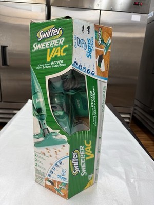 Swiffer Sweeper + Vac Vacuum Starter Kit Rechargeable NOS New Sealed
