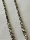 Vintage Eisenberg Ice Rhinestone Crystal Drop Necklace Beautiful Pendant 7 1/2” — photo 4