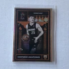 2025 Topps Signature Kasparas Jakučionis Base (RAW)