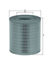 KNECHT Luftfilter LX 1253 Filtereinsatz für AUDI A6 C6 4F2 4F5 Avant TDI TFSI